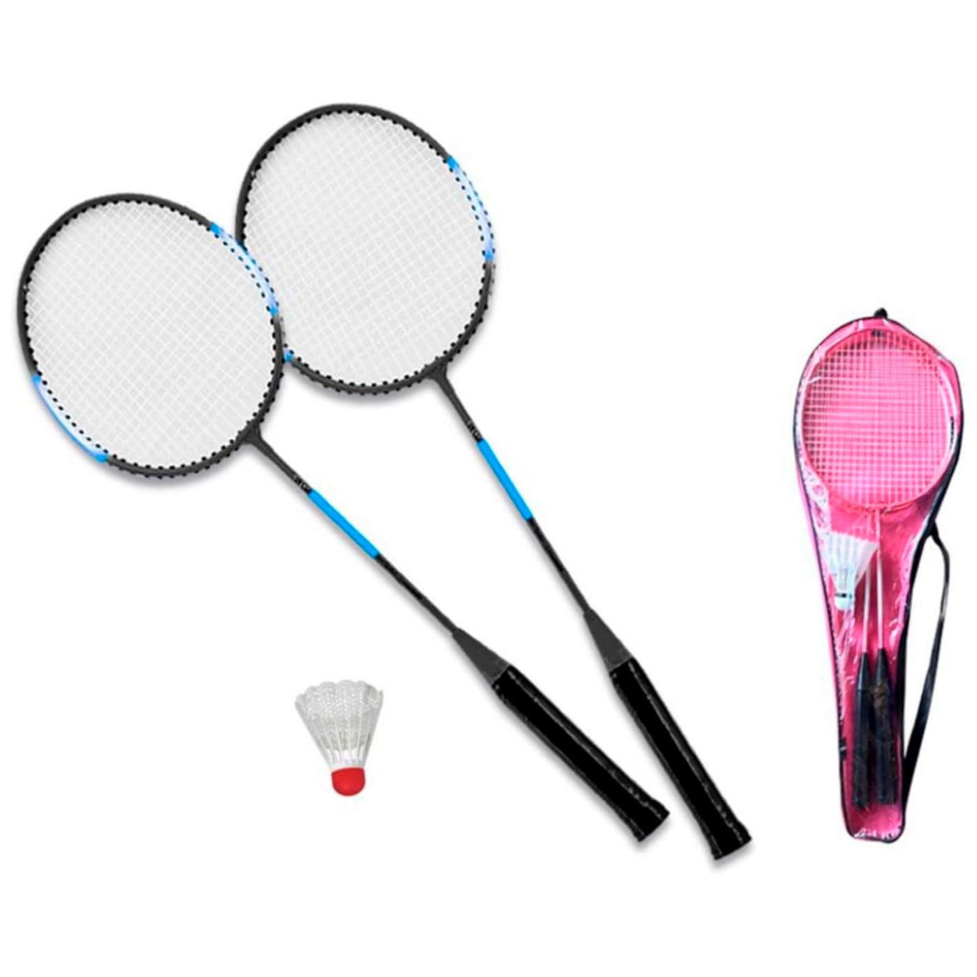 Set da badminton per bambini in custodia (2 racchette + volano