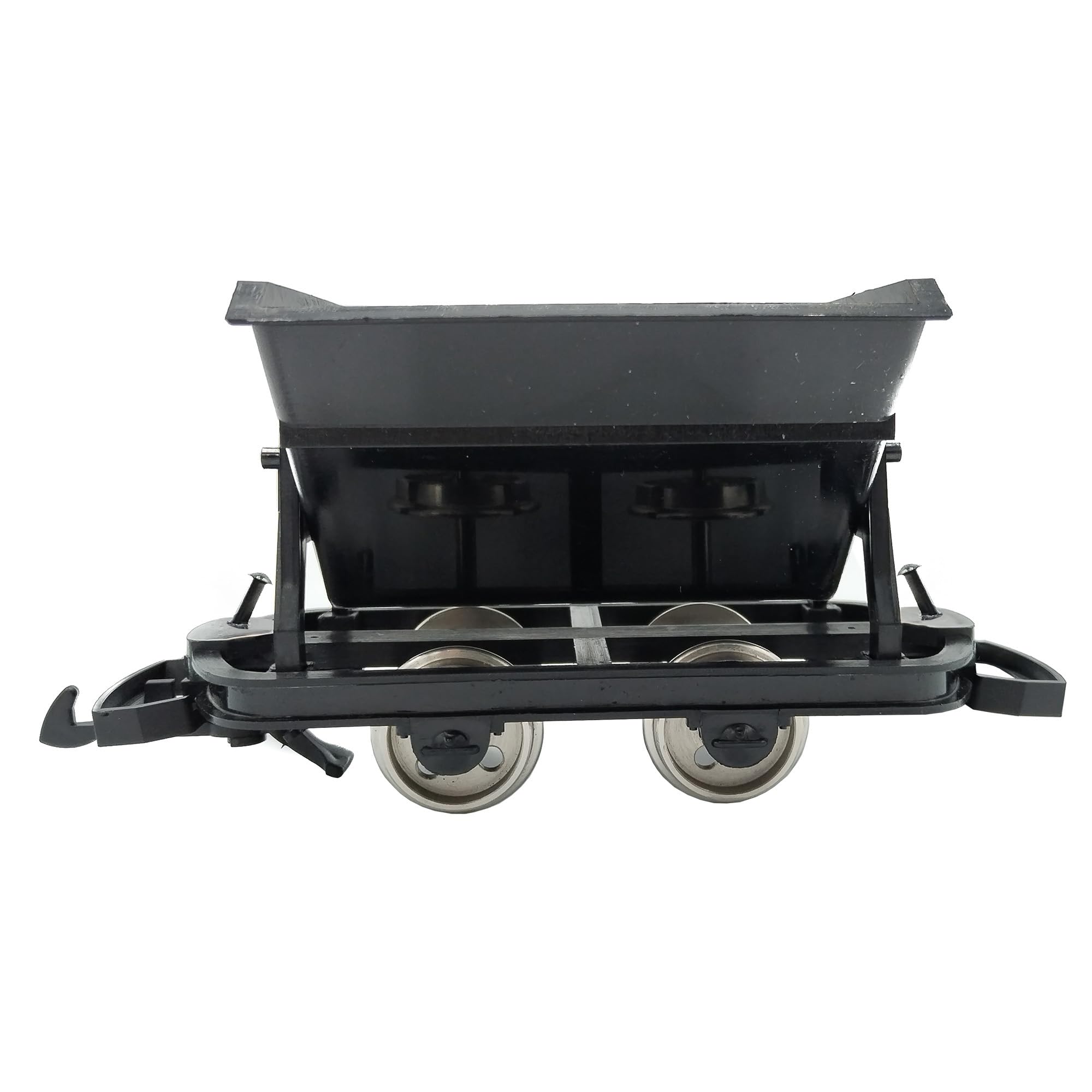 Kipplore Grubenhunt Feldbahnwagen schwarz Spur-G als Bausatz für Modelleisebahn Anlagen