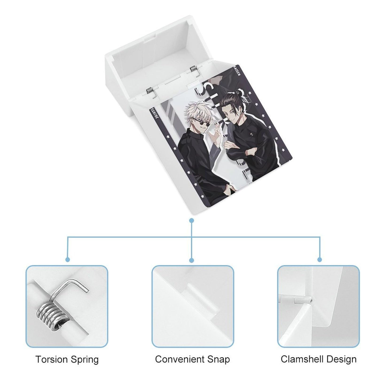 Amazon | シガレットケース 呪術廻戦 五条悟 夏油傑 たばこケース 煙草