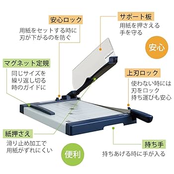 コクヨ　押し切り式ペーパーカッター A3 商品検索｜オフィスベンダー