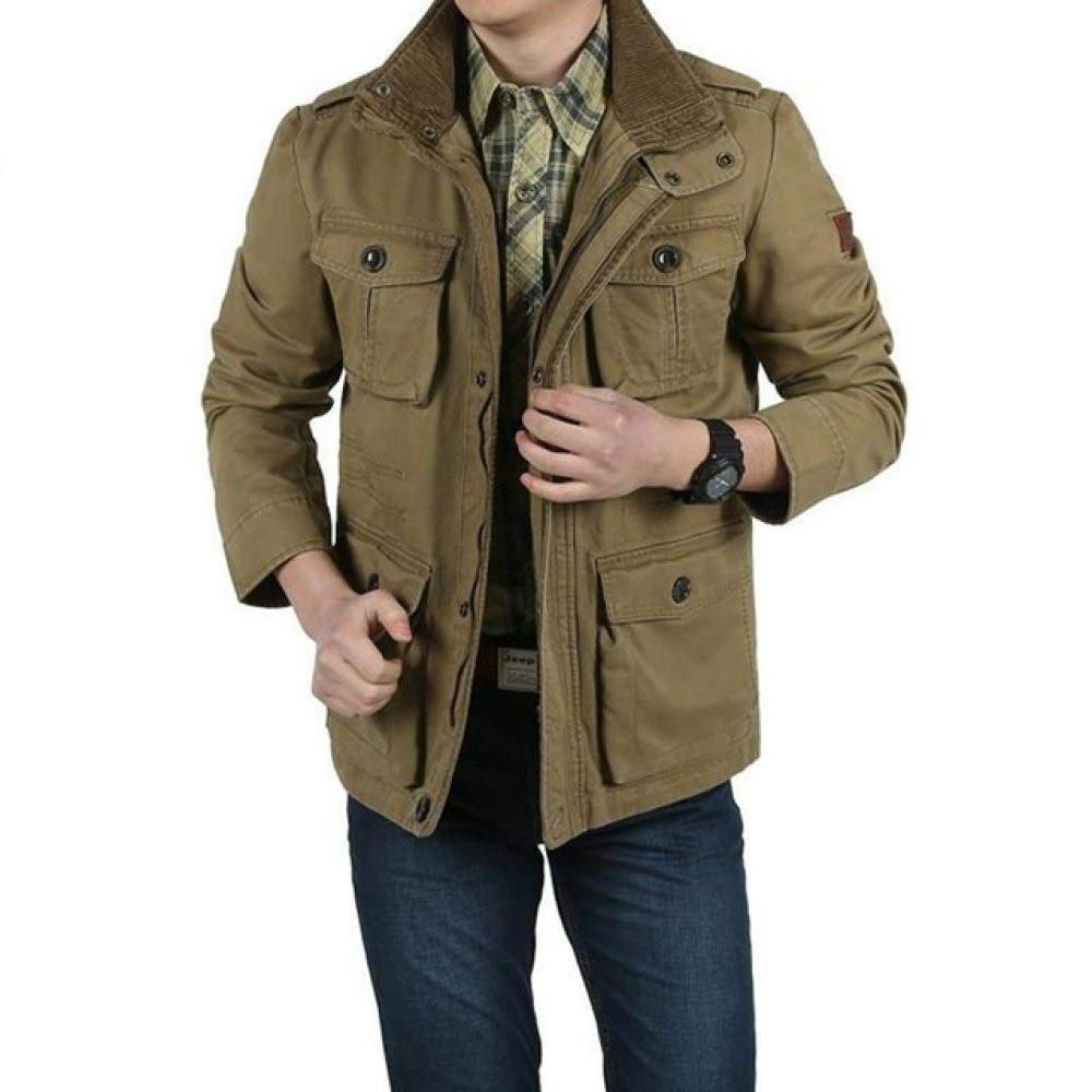 YHWW Down Jacket,Winter Jacket Men Military Casual Loose Mens