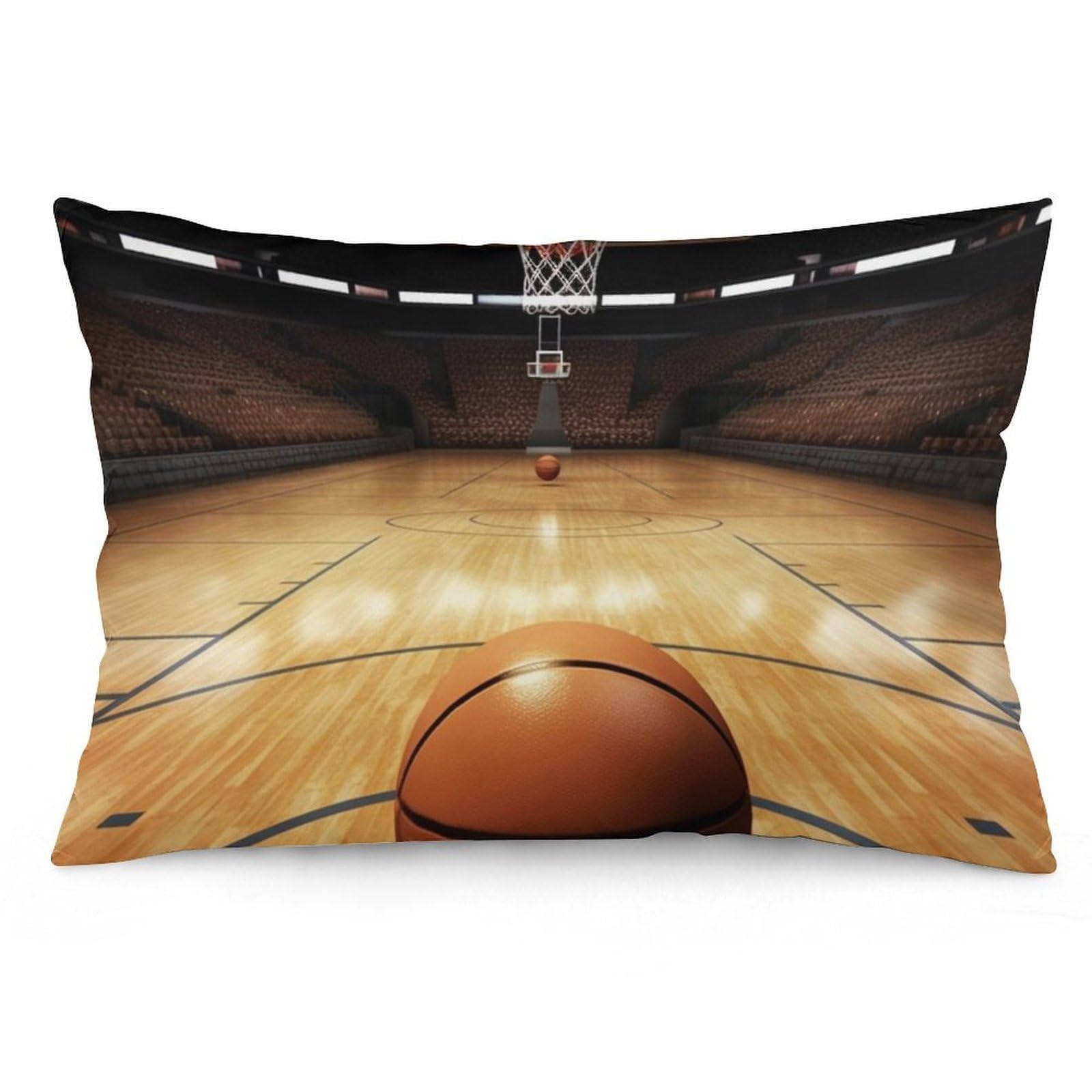NTVOWPZO 2 Pack Decoration Throw Pillow Covers 16 "x24 Pillowcases Covers Basketball Pillowcases Modern Farmhouse Home Decor Sofa Cushions Covers for Couch Bed Living Room