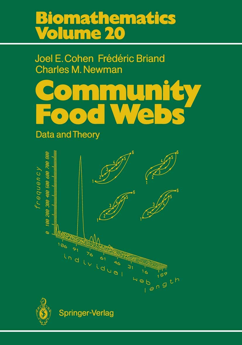 Buy Community Food Webs: Data and Theory: 20 (Biomathematics) — BookShops.in