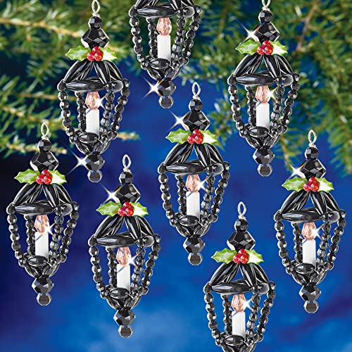 THE BEADERY Christmas Lantern, Makes 10 Beaded Ornament Kit