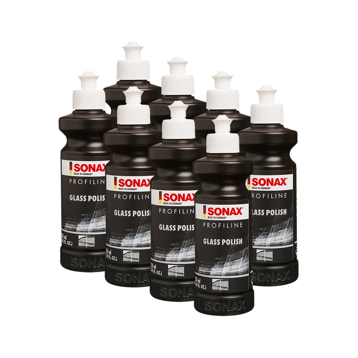SONAX 8 x 02731410 ProfiLine Cristal Polish Cristales abrillantador 250 ML