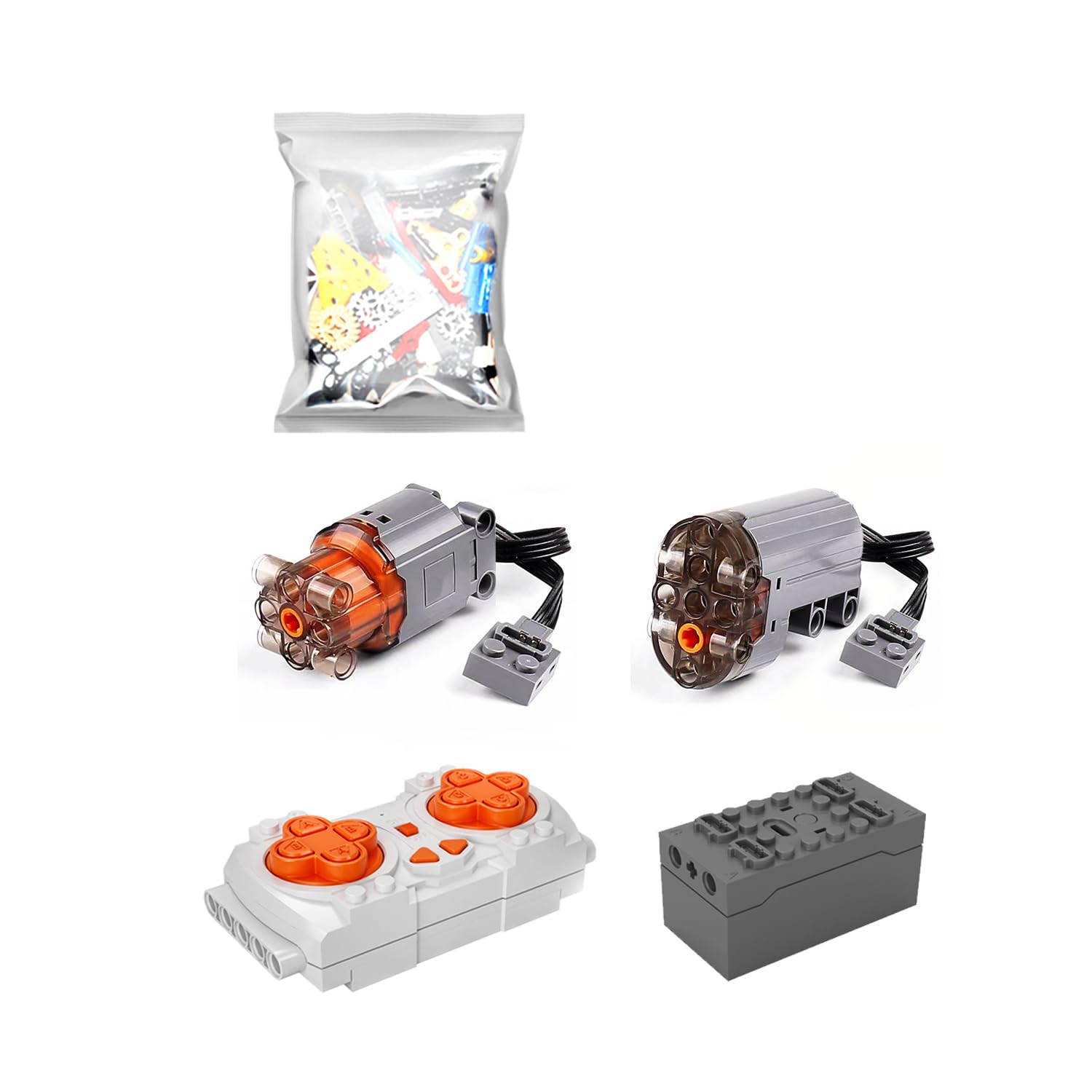 XGrepack Remote Control Lighting Kit for Lego Technic Ford F-150 Raptor 42126 Building Kit Light Set (NOT Included The Lego Sets) (RC Motor)