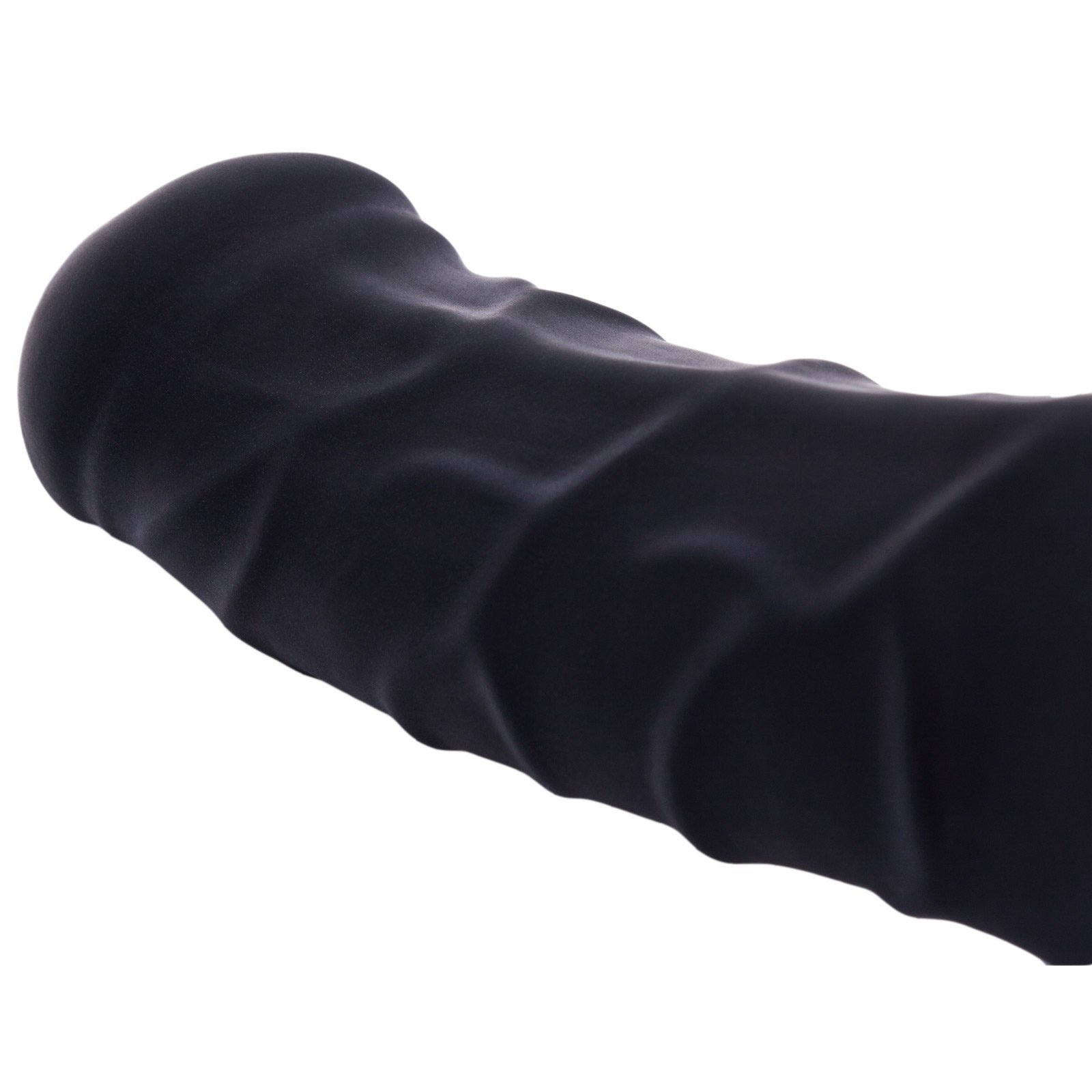 lattice guaina pene Carlos nero Lunghezza del pozzo: 15 cm - Penis sleeve con scroto e glande marcato