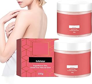 Glow Exfoliator,Sugar Facial Scrub,Exfoliating Sugar Scrub,Face Scrub Sugar Facial Scrub for Smoother Skin,Gently Exfoliat...