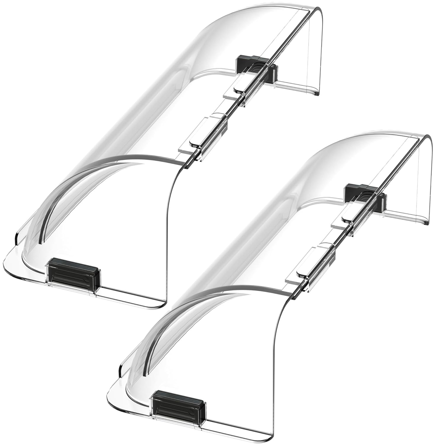 Home Intuition Heat and Air Vent Deflector 8 5 to 15 Magnetic Non Melting Adjustable for Vents Sidewall