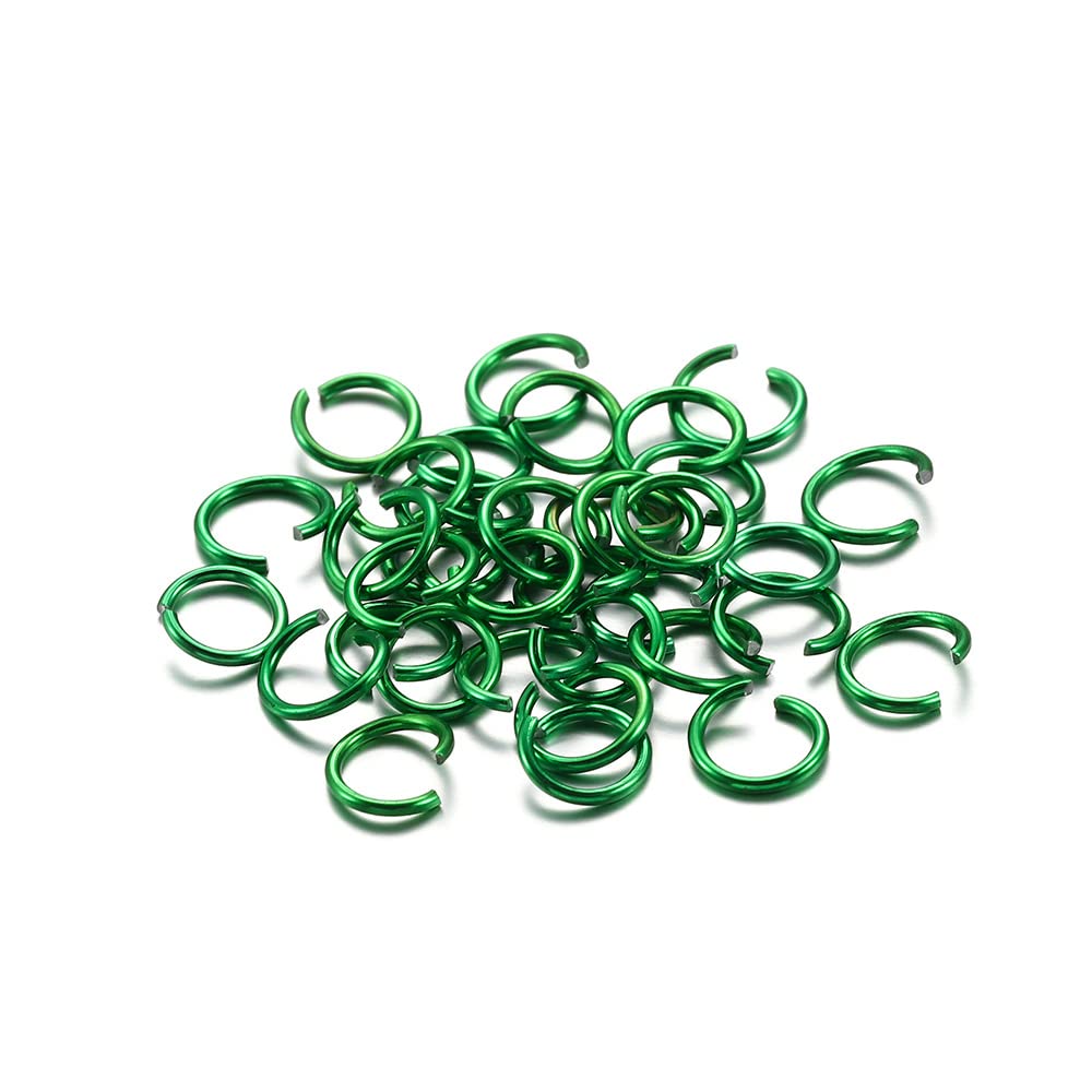 1500 Aluminium Splitringen - 3 Maten, 6-10 Mm, Voor Sieraden, Sleutelhangers En Knutselen | Metaal Verbindingsringen, Duurzaam En Roestvrij