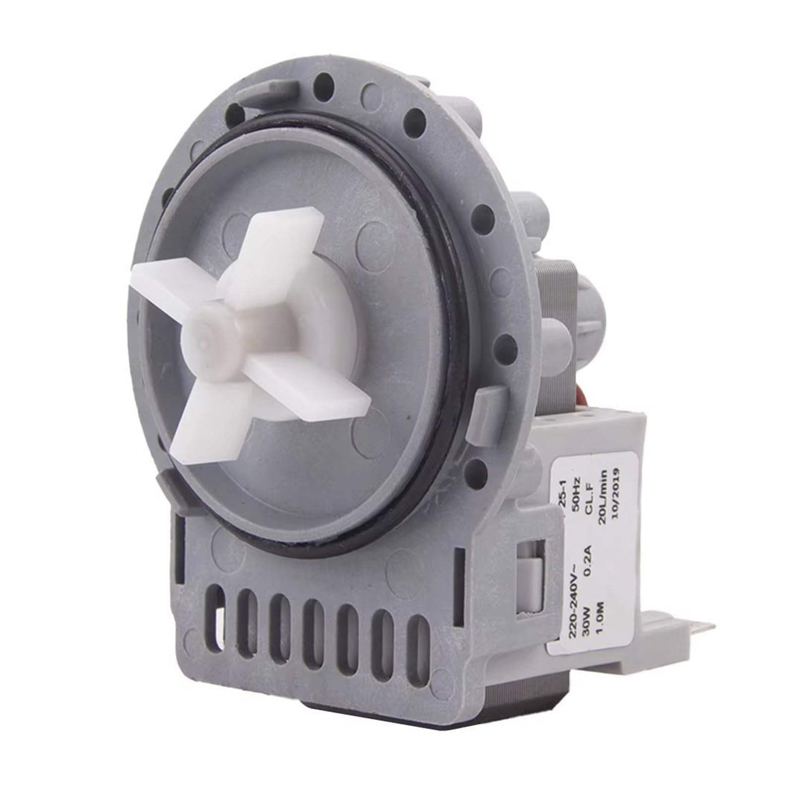 WashingMachine Drain Pump Motor for Fully Automatic Drum Washers Efficient Water Removal 30W Washing Machine Drain Pump Motor By