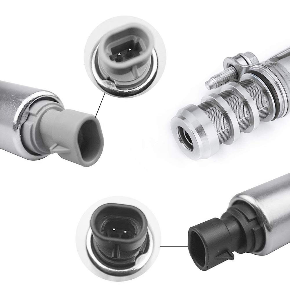 2 Pcs Intake & Exhaust Camshaft Position Actuator Solenoids for GM