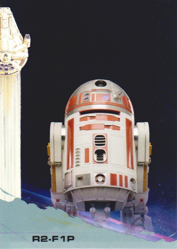 2018 Topps Solo A SW Story Silver Parallel Trading Card #14 R2-F1P