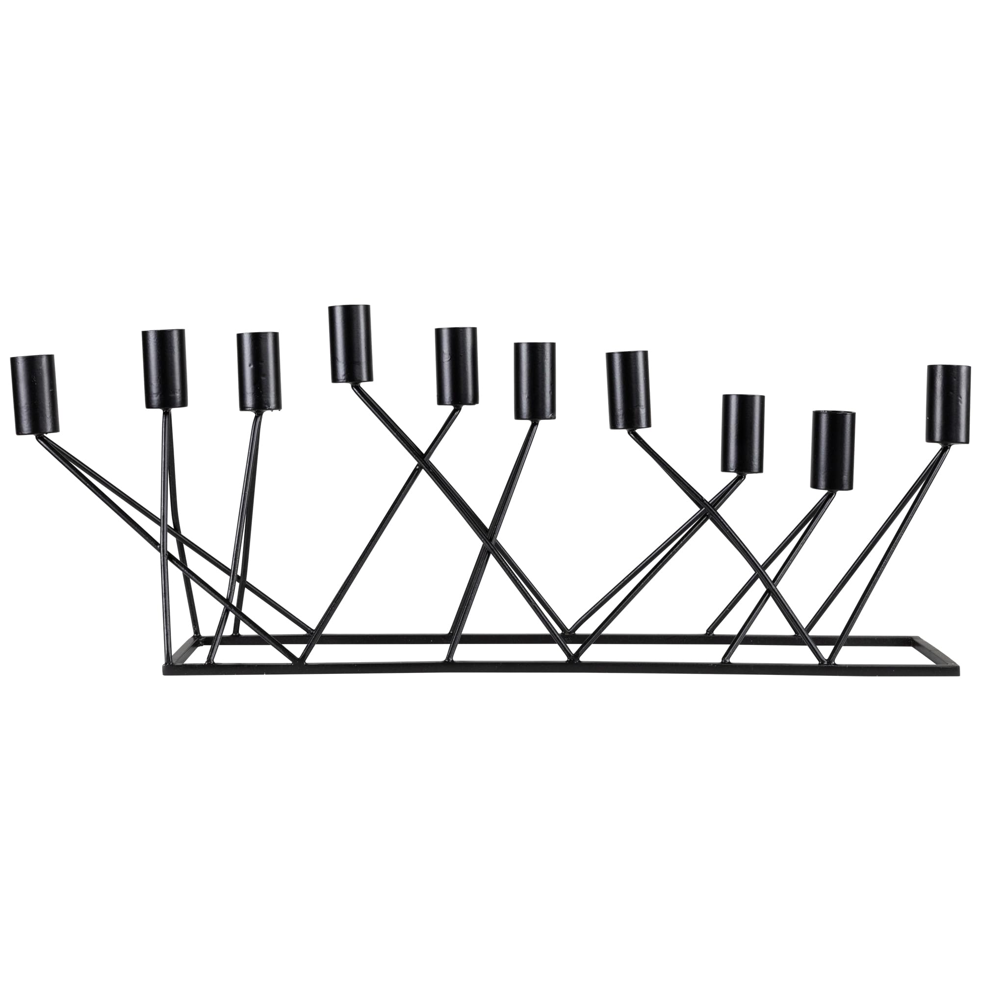 Modern 10 Taper Candle Holder Candelabra - 22.5