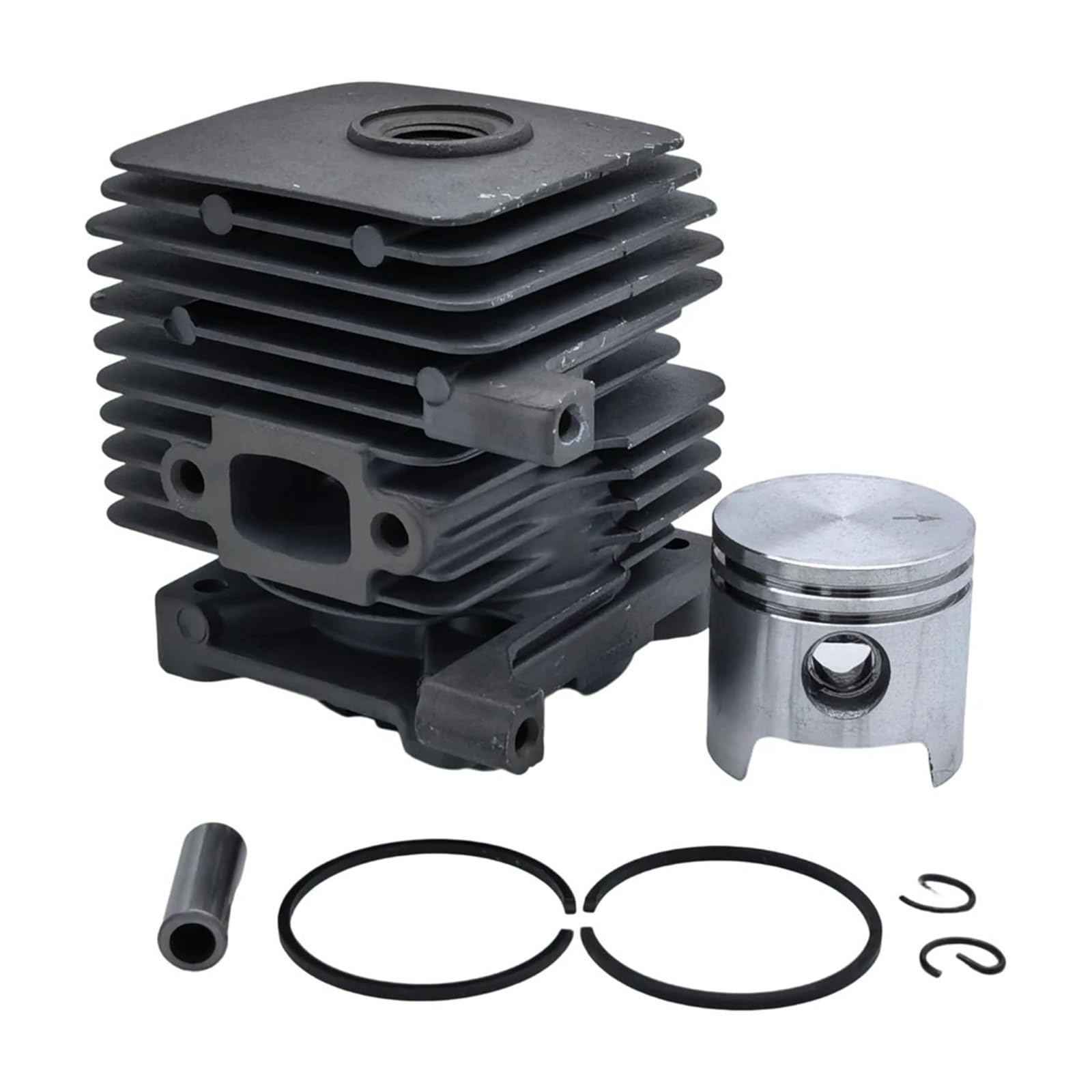 Dingmao Kit de reparación de línea de filtro de combustible y aire de carburador de pistón de cilindro de 34mm apto for recortadora Sthil FS55 FS45 FS38 4140 020 1202