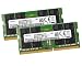 Produktbild Samsung 64Gb 2X 32 Gb RAM Speicher 3200MHz DDR4 Notebook 260Pin M471A4G43AB1-CWE - Original Speicher, Seriengleiche Paare - 10 Jahre Garantie