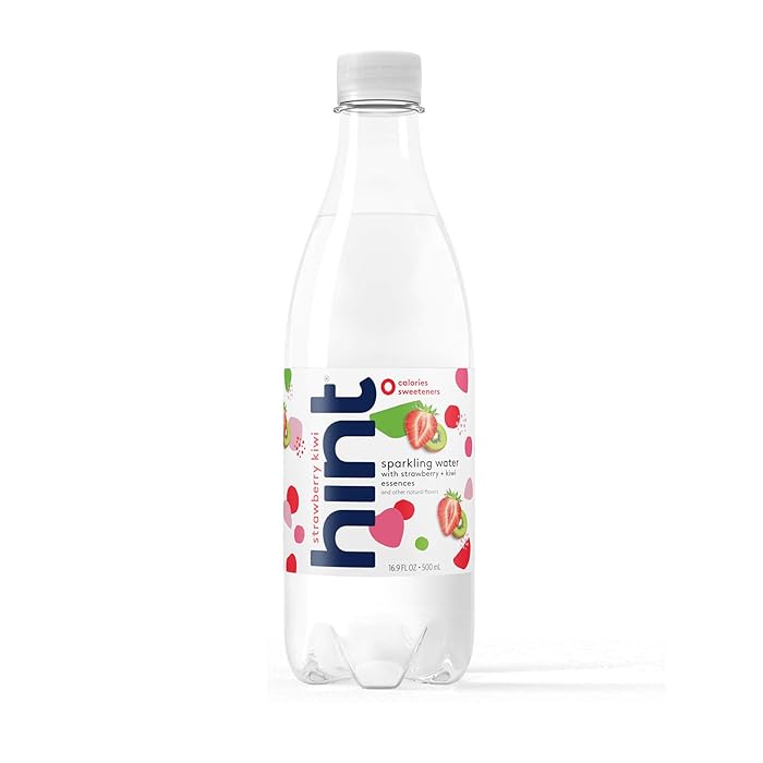 Buy Hint Sparkling Water Strawberry Kiwi (Pack of 12), 16.9 Ounce