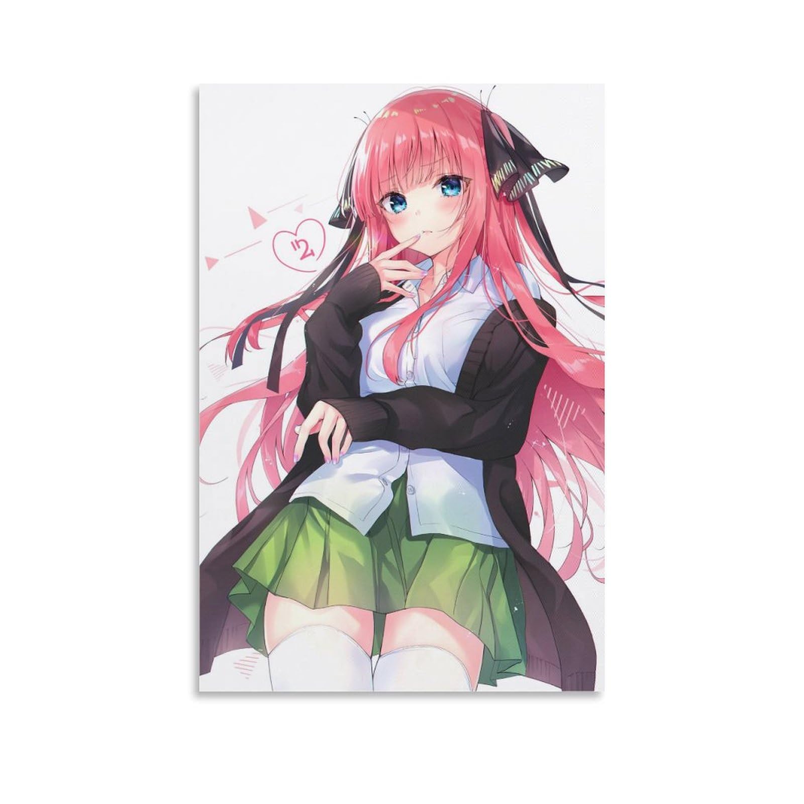 Amazon.co.jp: 絵画 大きいサイズ 五等分の花嫁 中野二乃 かわいい