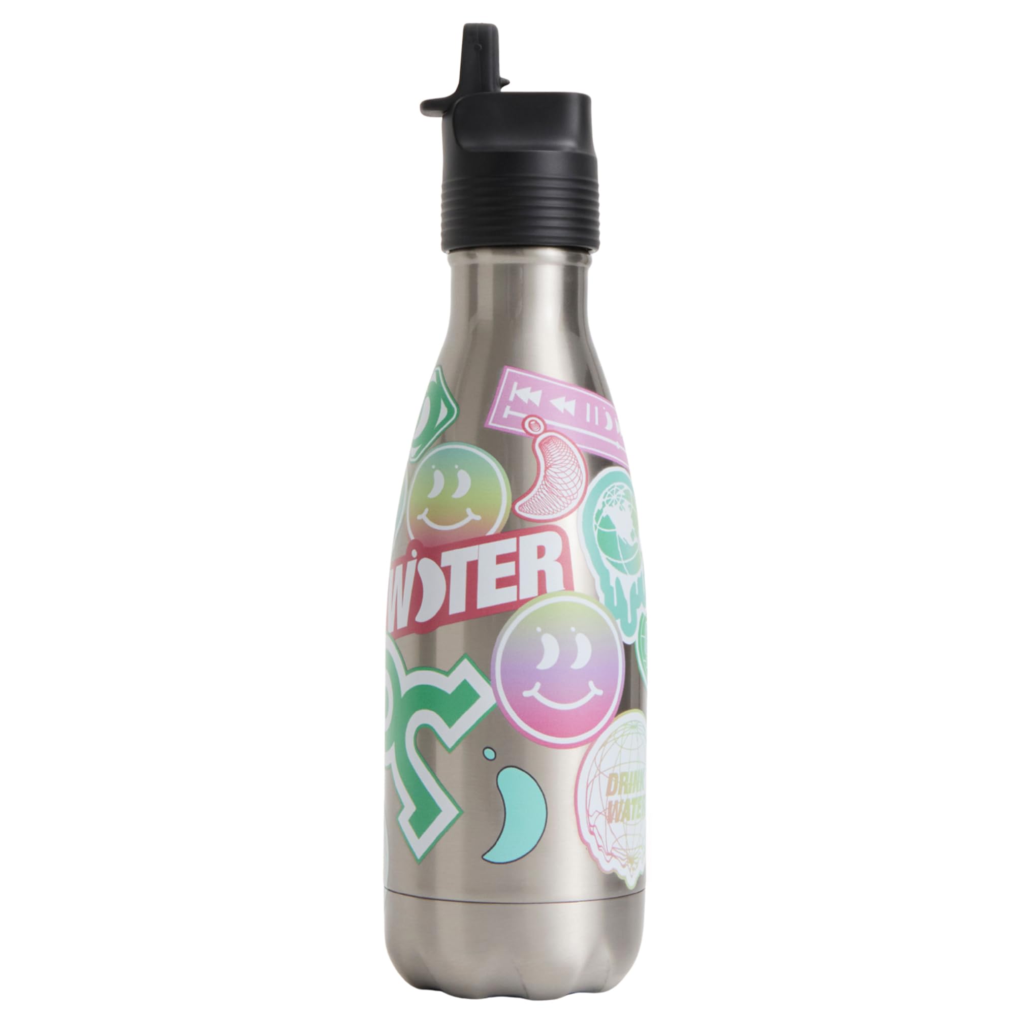 Chilly's Kids Original Water Bottle - Vacuum Insulated Stainless Steel Water Bottle, Reusable Thermal Flask For Hot & Cold Drinks - Leak Proof, No Sweat - 350ml - Refill Rebel — image 1