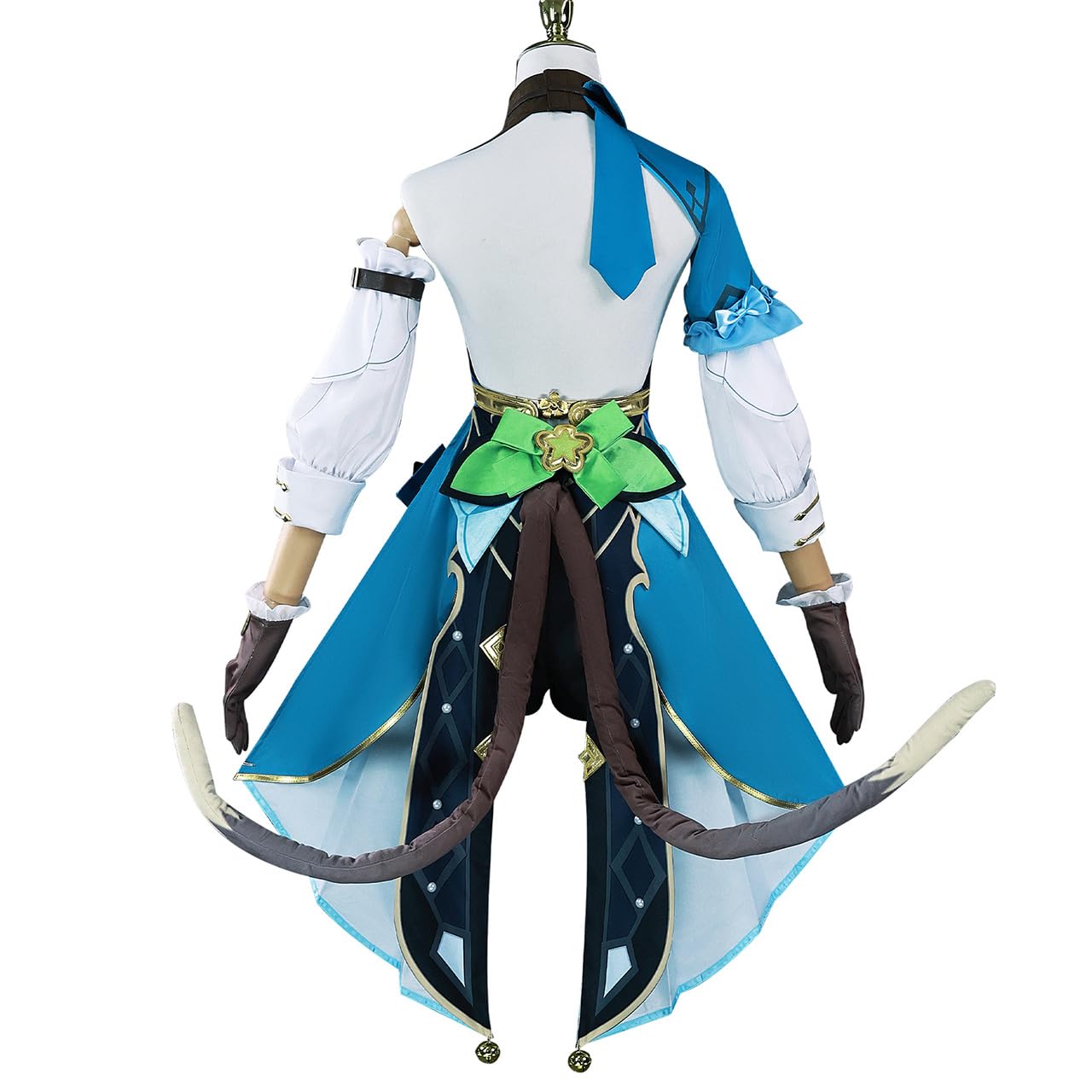 Amazon.co.jp: 原神 綺良々 コスプレ衣装 ウィッグ＋尻尾＋帽子 原神 