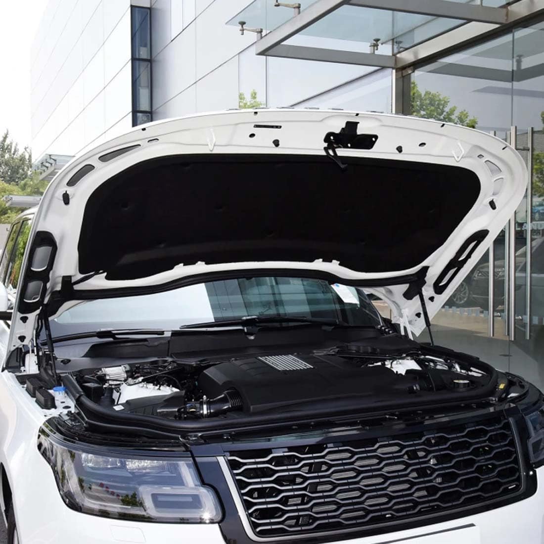 Auto Cotone Insonorizzante Isolante Termico Cofano per Range Rover Vogue L405 2013-2017 Cotone per Isolamento Acustico Dell'auto Pannelli Fonoassorbenti