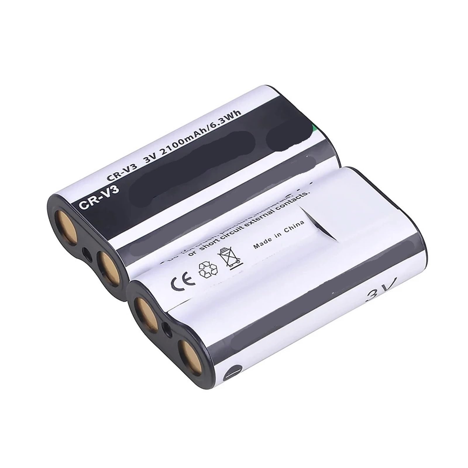 CR-V3 CR V3 2100mAh Double Chargeur C340 C310 C433 CW330 C875 Zoom CD50 CX7530 DX6440 D4104(2PCS B with Charger)