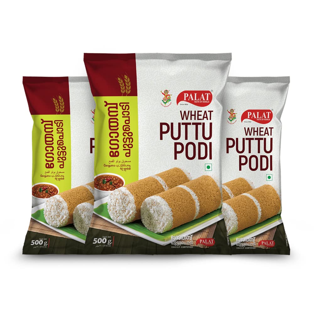 Palat Wheat Puttu Podi 500 gm Pack of 3 (B09T7Q44GX) Amazon Price History, Amazon Price Tracker