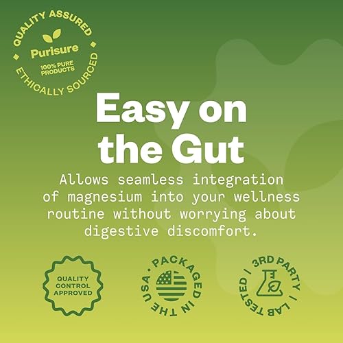 Miniatura 6 de Quelato de bisglicinato de magnesio, 8.82 oz, polvo de glicinato de magnesio puro para huesos, quelato de bisglicinato de magnesio para dormir y