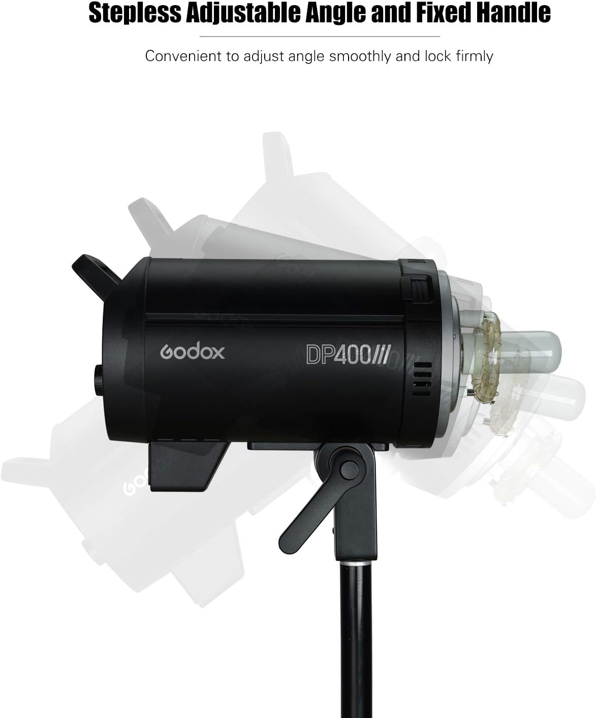 Chеареѕt 🛒 Godox DP400III Studio Flash Light 400Ws 2.4G Wireless X System Strobe Lighting with Bowens Mount 5600K Color Temperature Photography Flashes for Wedding Portrait Fashion Advertising Shooting Blасk Frіdау - 60% оƒƒ Godox DP400III Studio Flash Light 400Ws 2.4G Wireless X System Strobe Lighting with Bowens Mount 5600K Color Temperature Photography Flashes for Wedding Portrait Fashion Advertising Shooting