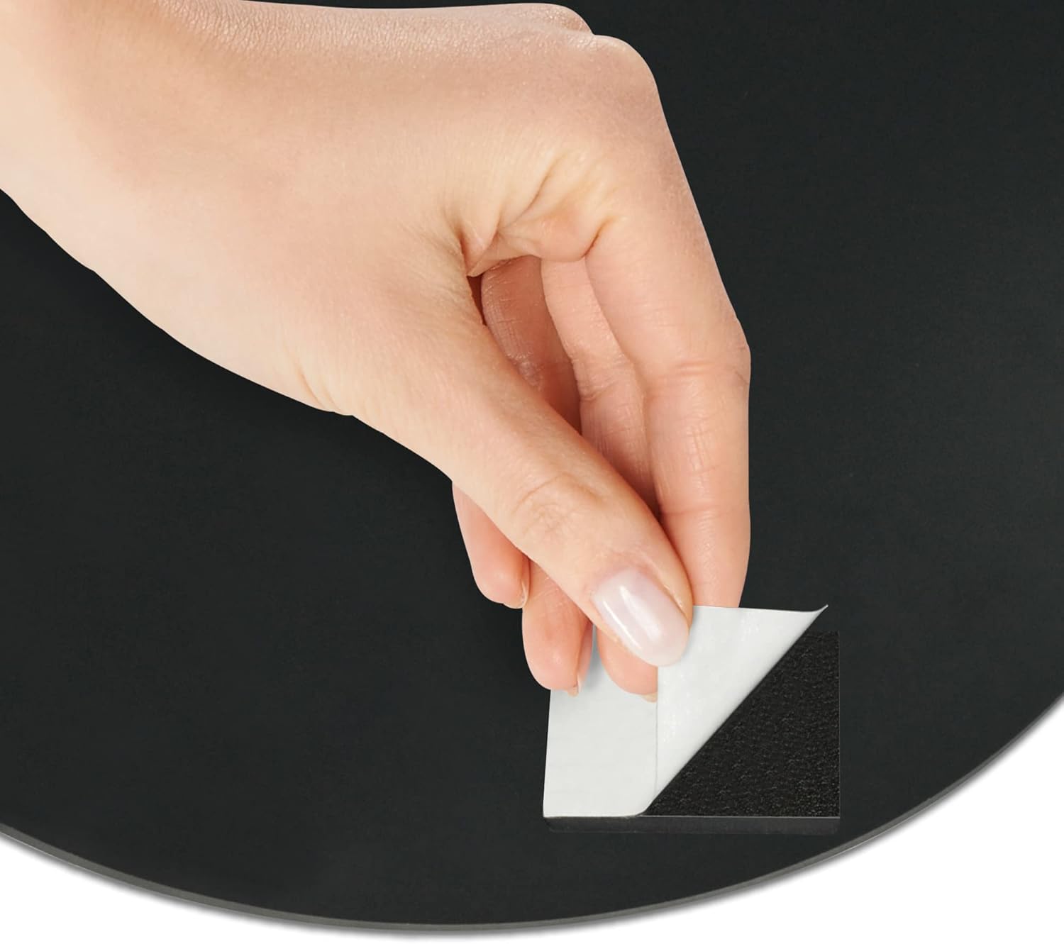 Americanflat Adhesive Mirror Tiles - Set of 5 Moon Phase Mirrors for Wall and Home Decor - Peel and Stick Mirrors - Modern Glass Mirror for Bathroom, Bedroom, Living Room