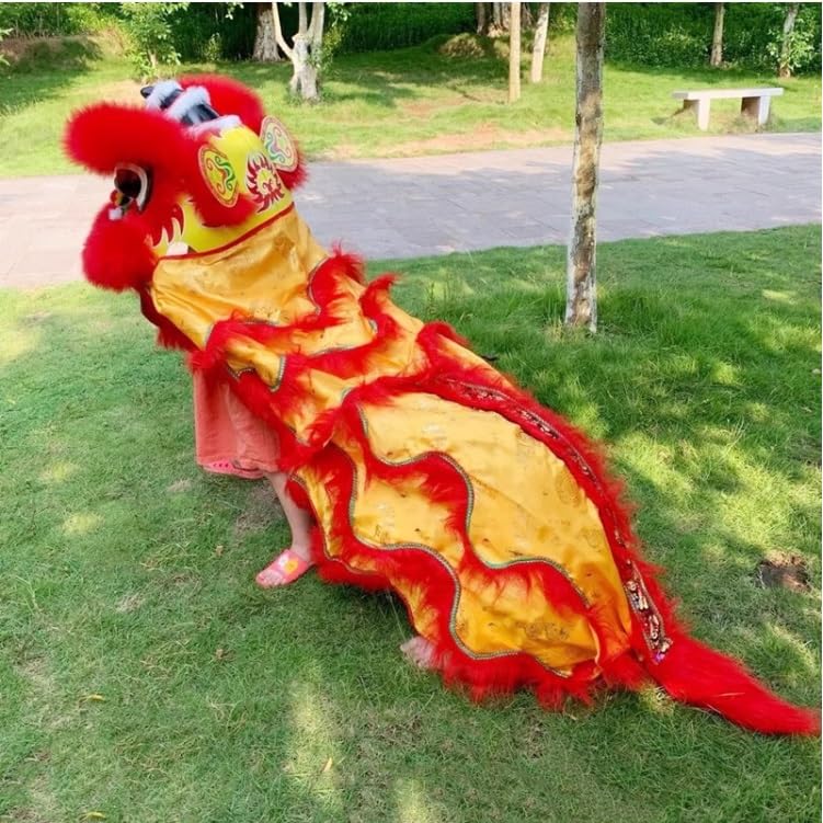 Amazon.co.jp: 中国獅子舞 9インチ 獅子舞コスチューム 伝統的な