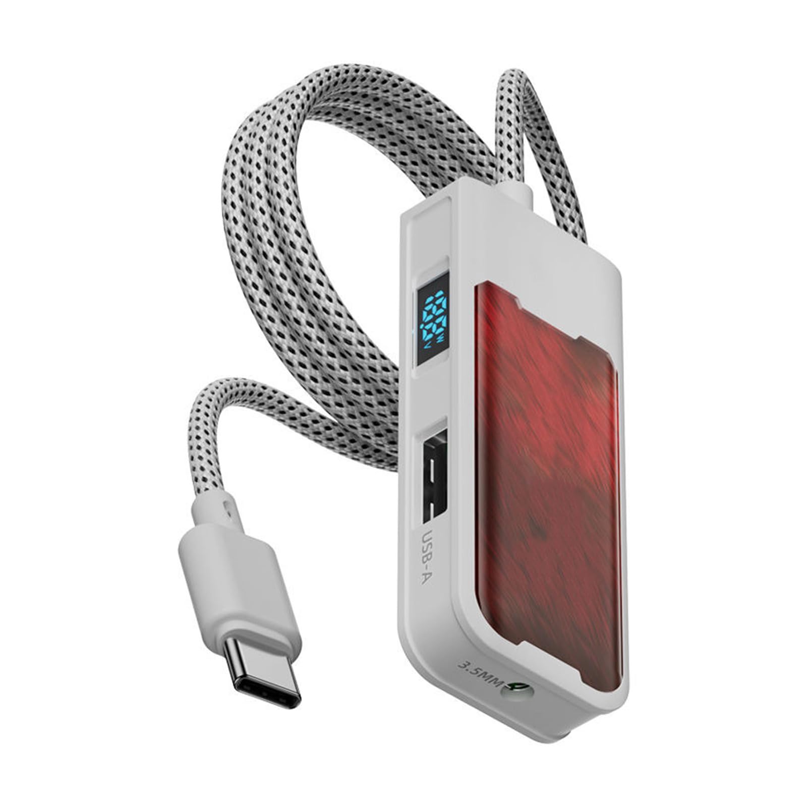 Adattatore tipo C per auricolari da gioco, telefono, G41 | Ricarica del controllo della musica per smartphone e tablet