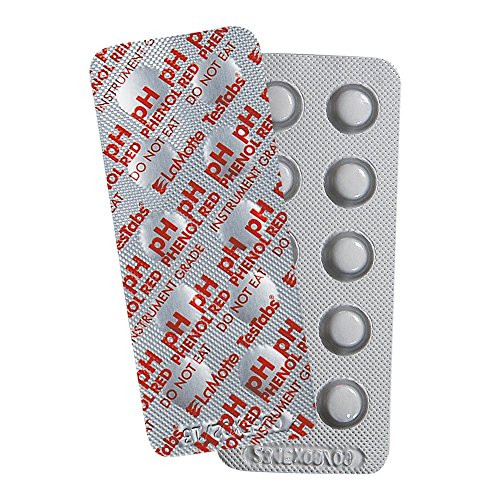LaMotte 3880A Instrument Grade TesTabs for ColorQ, pH, 50 ct.