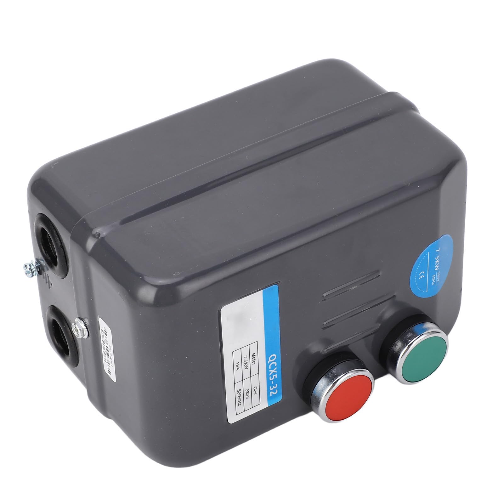 Hidyliu Control Magnético del Motor de Arranque, Duradero, 7,5 KW, Trifásico, 380 V, Nominal 14-22 A, para Uso Global en Compresores de Aire