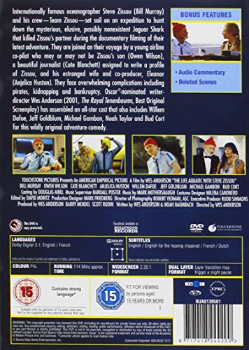 The Life Aquatic with Steve Zissou [DVD] image 4