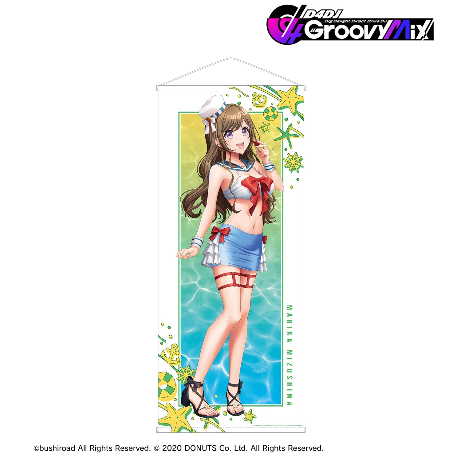 Amazon.co.jp: D4DJ Groovy Mix 描き下ろしイラスト 水島茉莉花 マリン