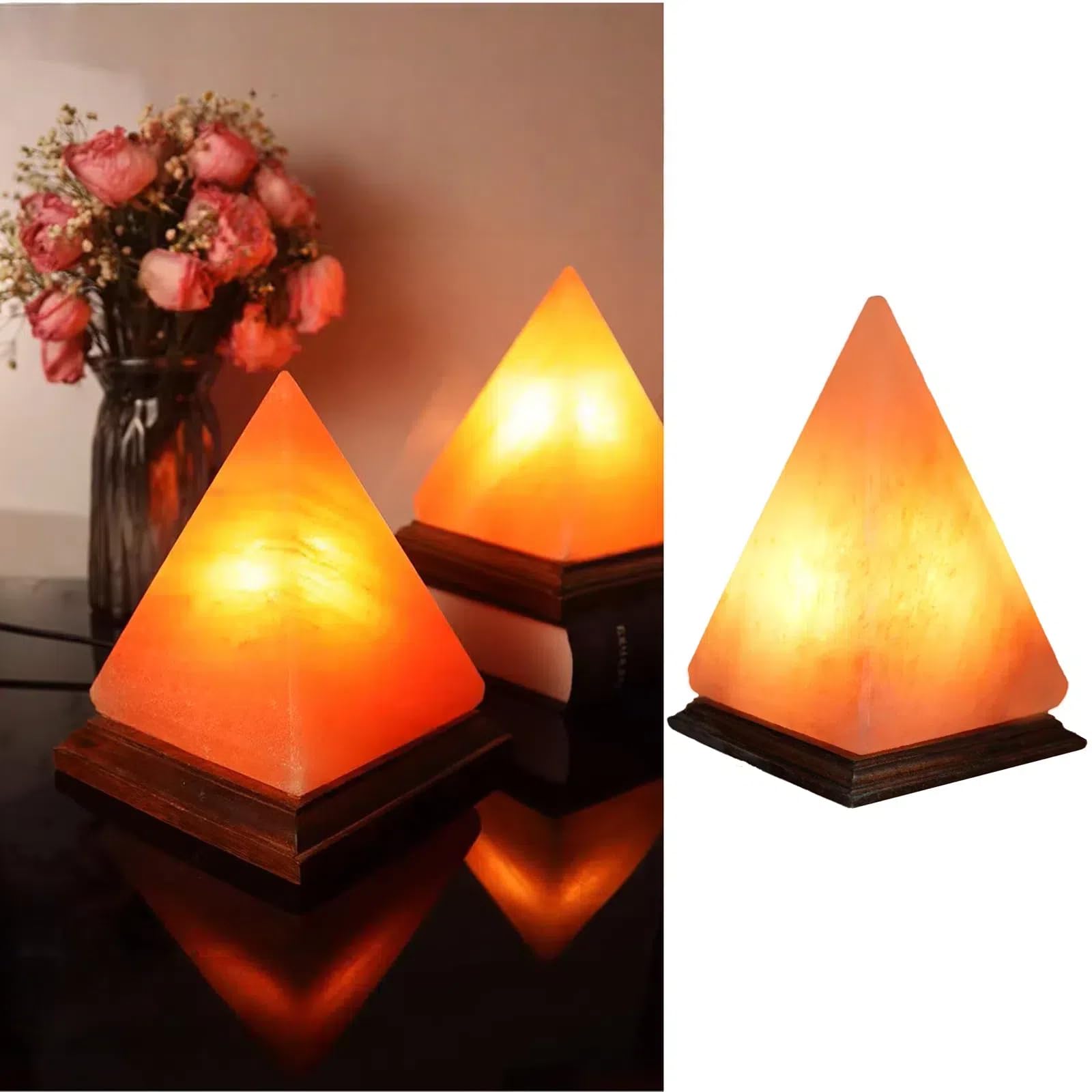 Amazon.co.jp : 陽光の道 ヒマラヤ岩塩ライト ピラミッド型