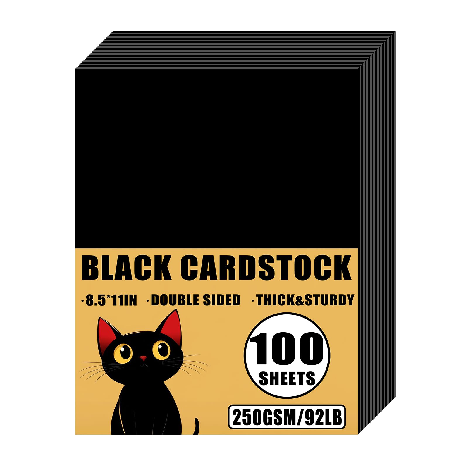 Weyew White Cardstock - 50 Sheets, 8.5" x 11" -22