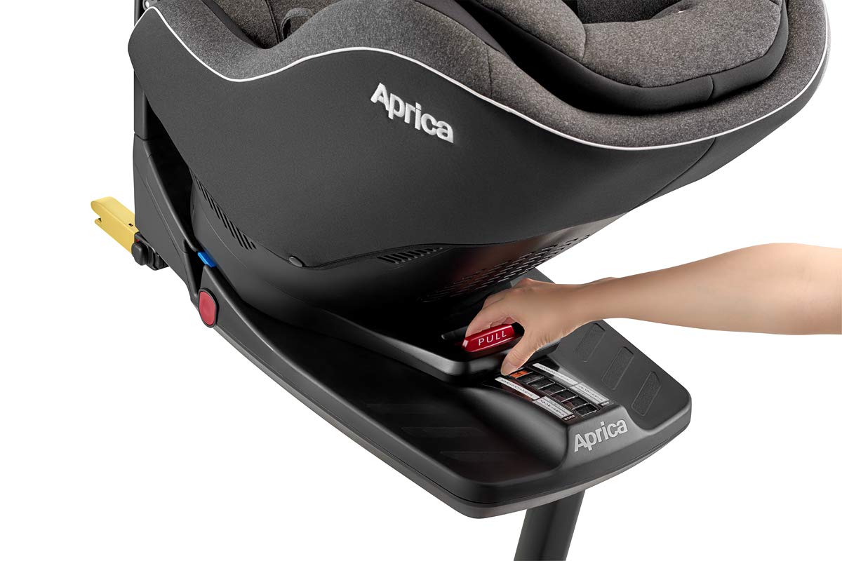 Aprica(アップリカ) チャイルドシート ISOFIX・シートベルト固定両対応 クルリラライト 0か月~4歳頃まで 回転式 (モダングレー) Amazon | Aprica(アップリカ) チャイルドシート ISOFIX・シートベルト