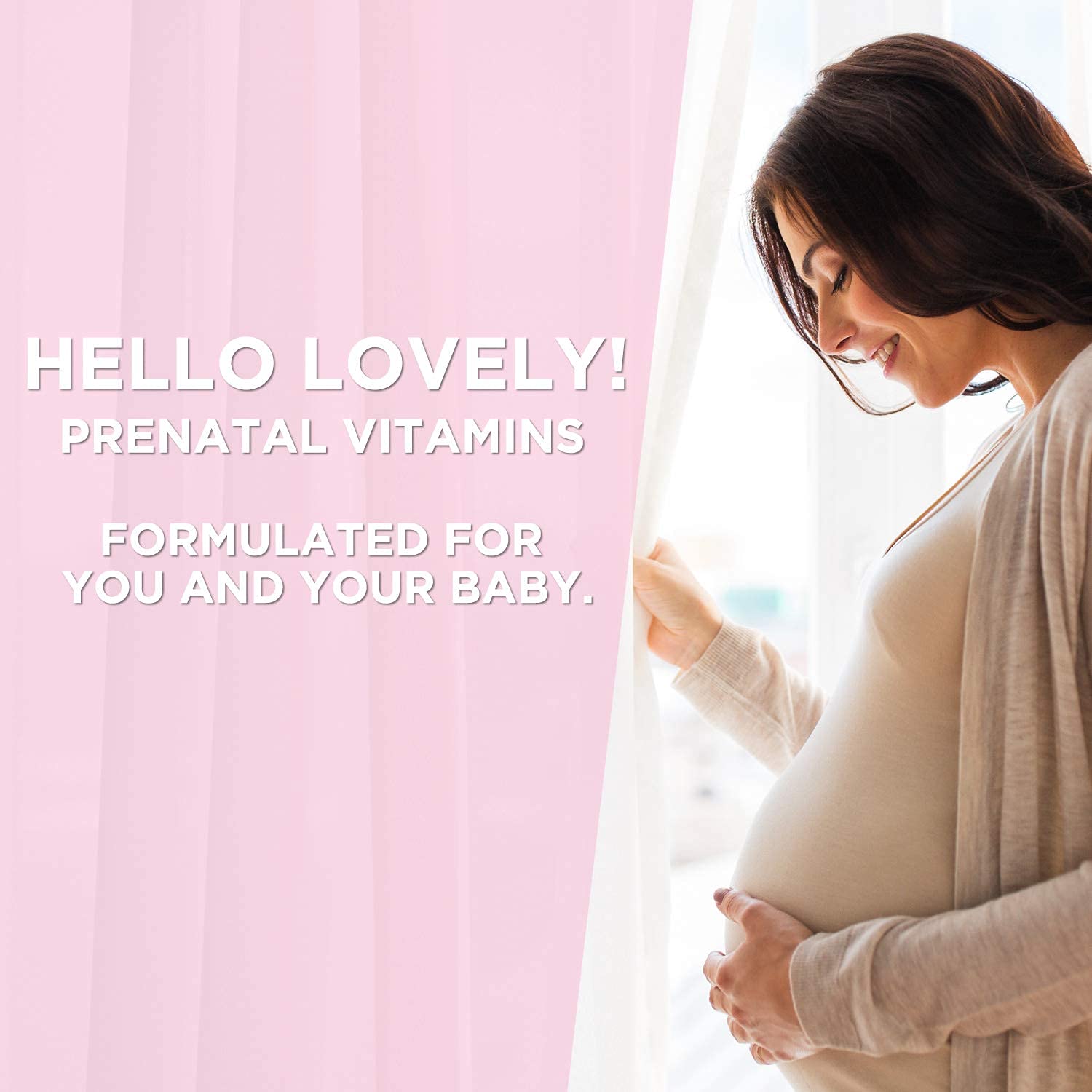 Prenatal Vitamins Extra Strength Folic Acid and Iron Supplement 800mg