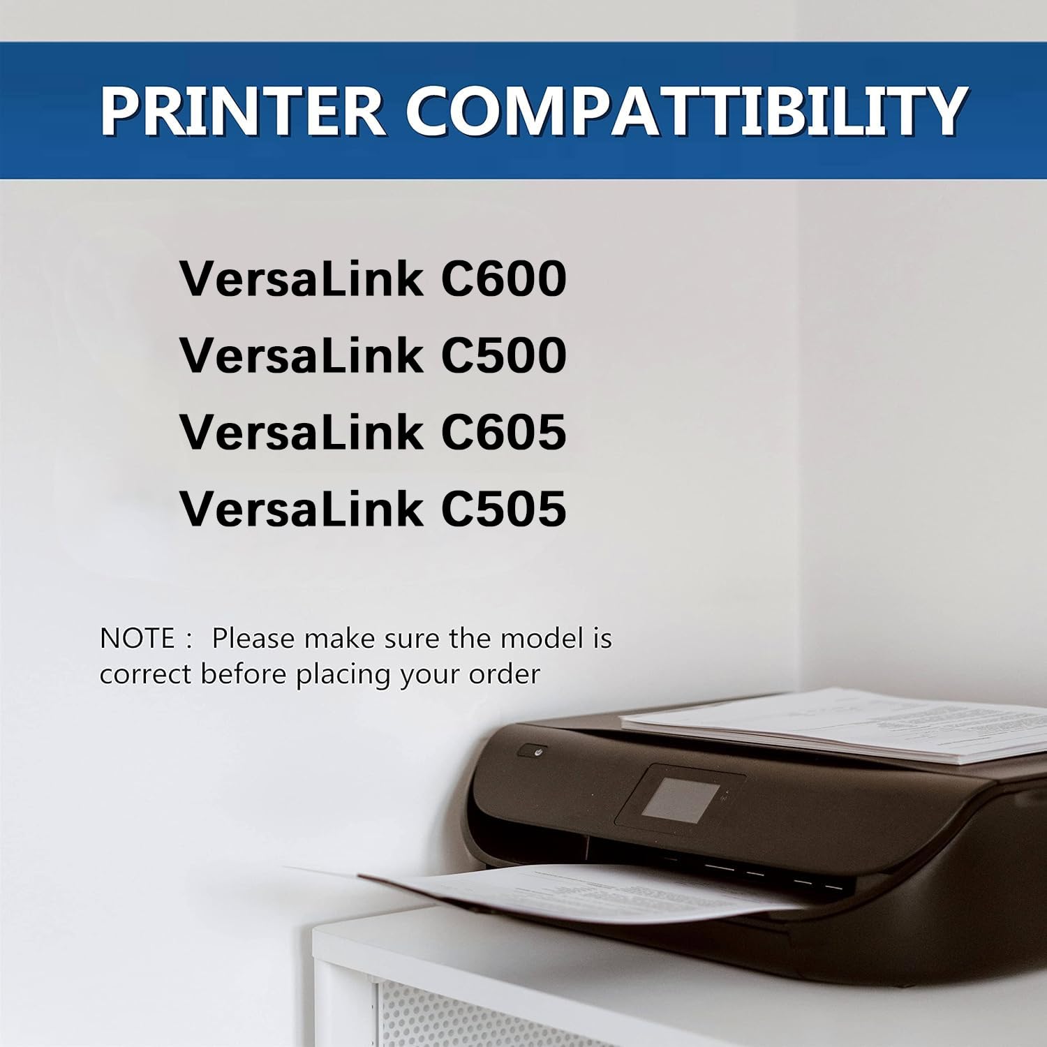 VICLABS Remanufactured 607K04924 Transfer Belt Assembly Replacement for 607K04924 607K04923 607K04922 607K04921 Transfer Belt Assembly for use in Xerox VersaLink C500 C505 C600 C605 Printers(1-Pack)