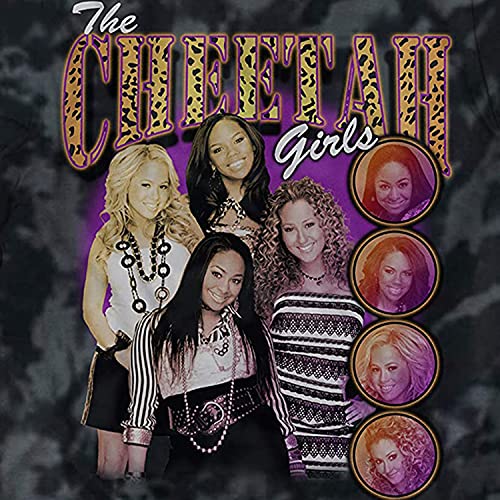 Mens Cheetah Girls Dye Shirt - Cheetah Girls, Dorinda, Aqua Tie Dye Graphic T-Shirt2