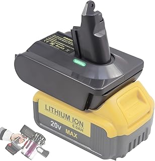 V6 Battery Adapter for Dyson, V6 Battery Replacement for Dewalt 20V Battery to Replace Dyson V6 Battery,V6 Batteries Replacement Adapter for Dyson Cordless Vacuum Cleaners (Adapter Only