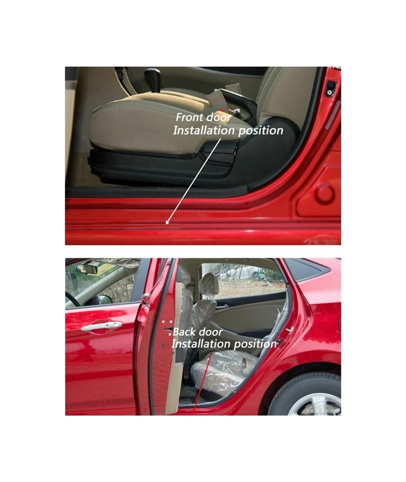 4PCS Stainless Car Door Sill Plate For Toyota Coro... - Vicedeal - View #6