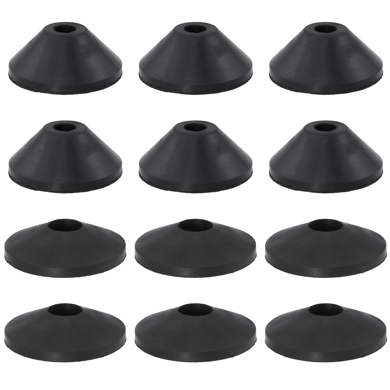 AYLIFU 12PCS Toilet Bolt Rubber Washers Conical Washers Toilet Tank Leakage Prevent Kit for Toilet Tank Repair (M6 6PCS M8 6PCS AYLIFU 12PCS Toilet Bolt Rubber Washers Conical Washers Toilet Tank Leakage Prevent Kit for Toilet Tank Repair (M6 6PCS M8 6PCS