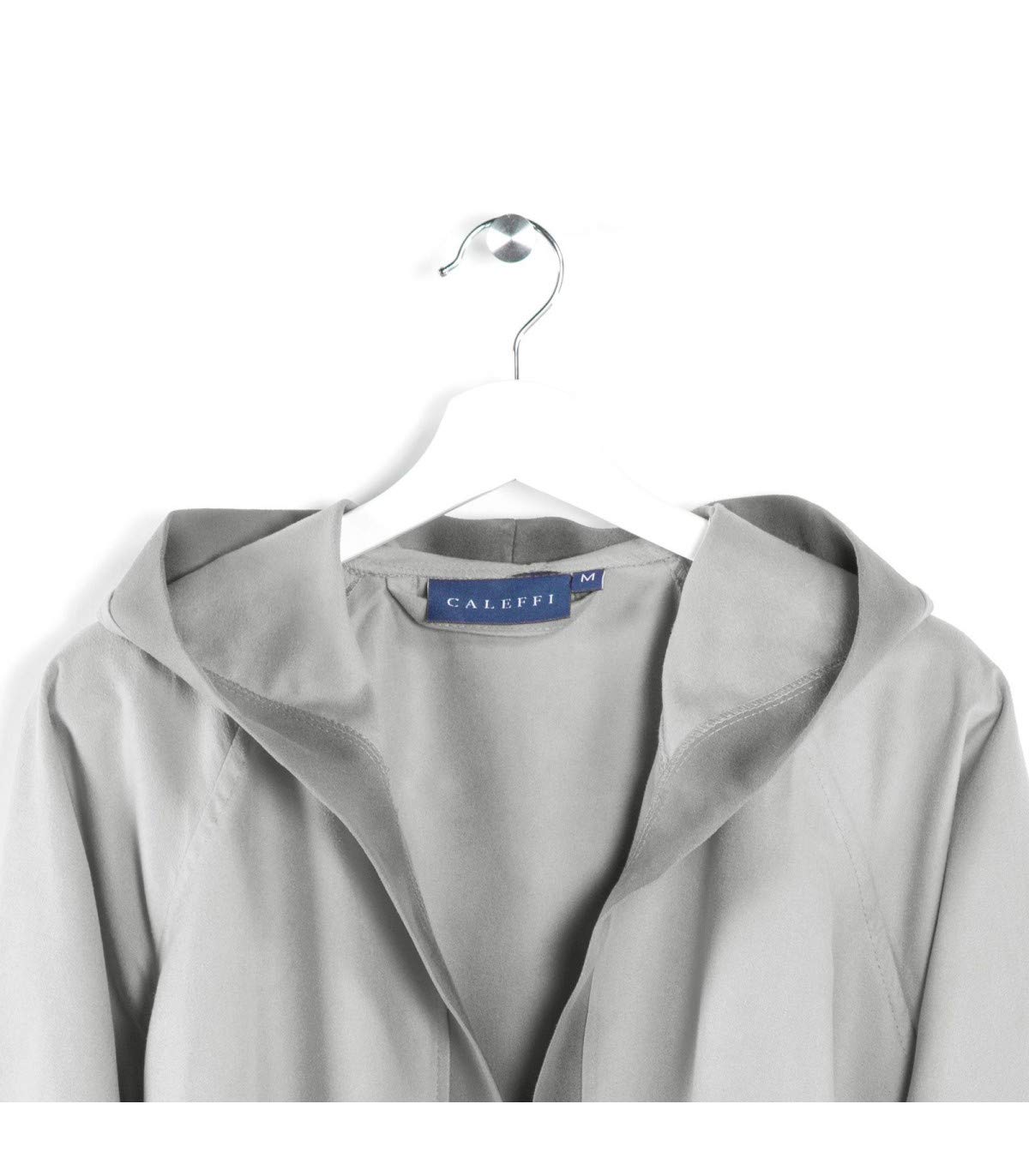 Caleffi - Accappatoio Uomo Donna Microfibra Morbido Leggero Assorbente Accappatoio Donna Uomo Rapida Asciugatura, Accappatoio Microfibra Cappuccio Tasche Cintura con Passanti e Gancio + Bag Coordinata