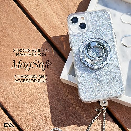 Case-Mate iPhone 15 Case - Twinkle Disco [12ft Drop Protection] [Compatible with MagSafe] Magnetic Cover with Cute Bling Sparkle for iPhone 15 6.1", Anti-Scratch, Shock Absorbent Material, Slim - image 4