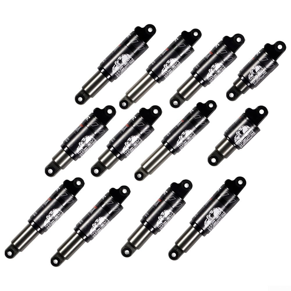 Verrouillage de l'amortisseur arrière de vélo, amortisseur en alliage d'aluminium avec structure à ressort à huile, disponible en longueurs de 125 mm à 200 mm, et design léger (185 mm-750)