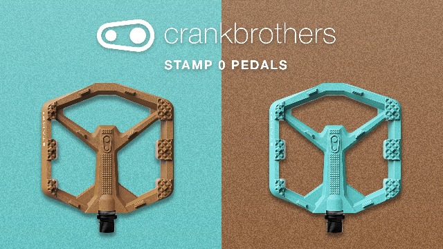 Crankbrothers Stamp 0 Flat Pedals for MTB & BMX Bikes, Lightweight Composite Body, Enhanced Grip with 12 Pins, Black, Small : Sports & Outdoors