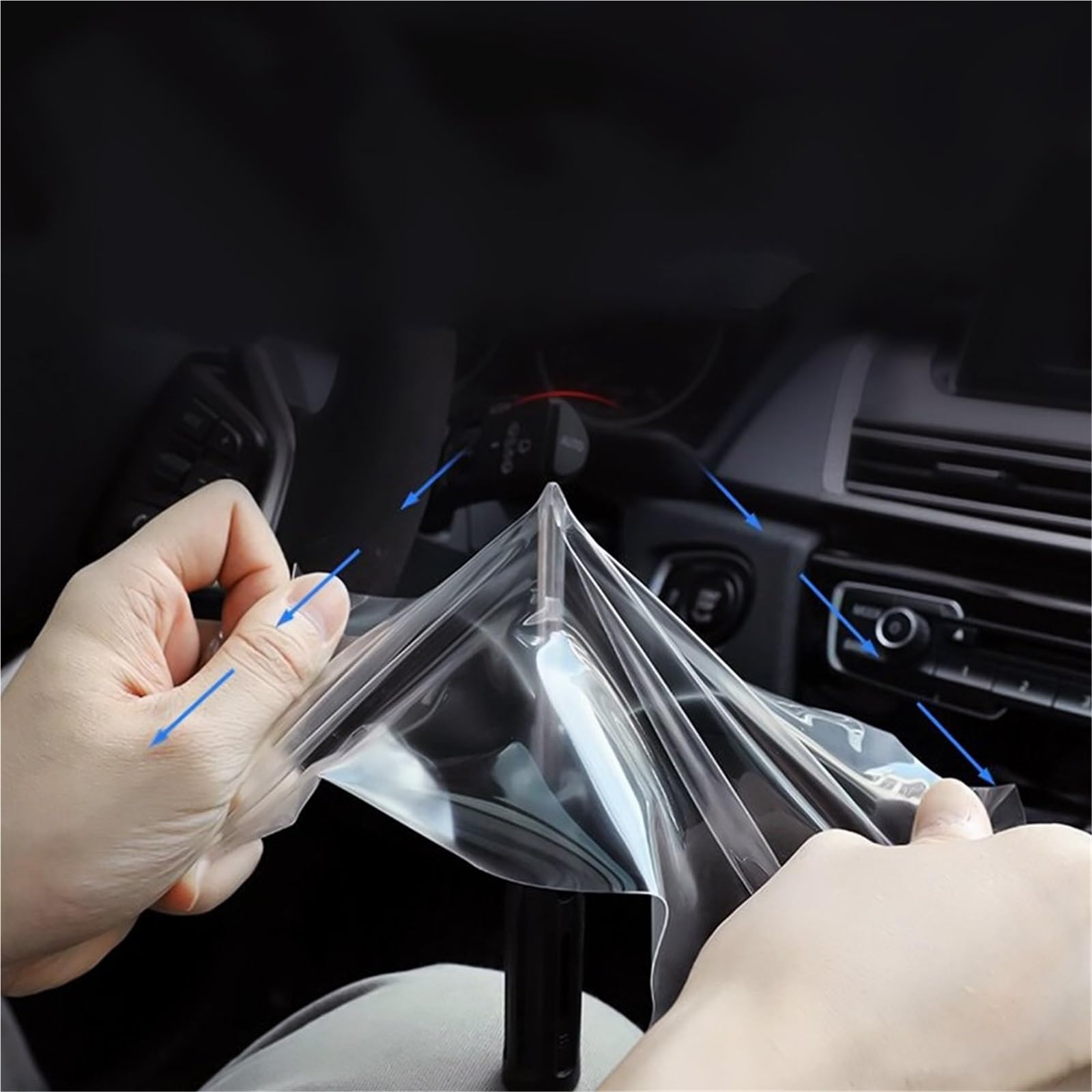 Pellicola Protettiva per Schermo Auto per Virtus 2020 2021 1 Pezzo 9H Pellicola in Vetro temperato per Schermo di Navigazione GPS per Auto da 8 Pollici Accessori in Vetro temperato per Auto